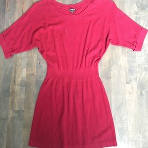 Red Sweater Dress